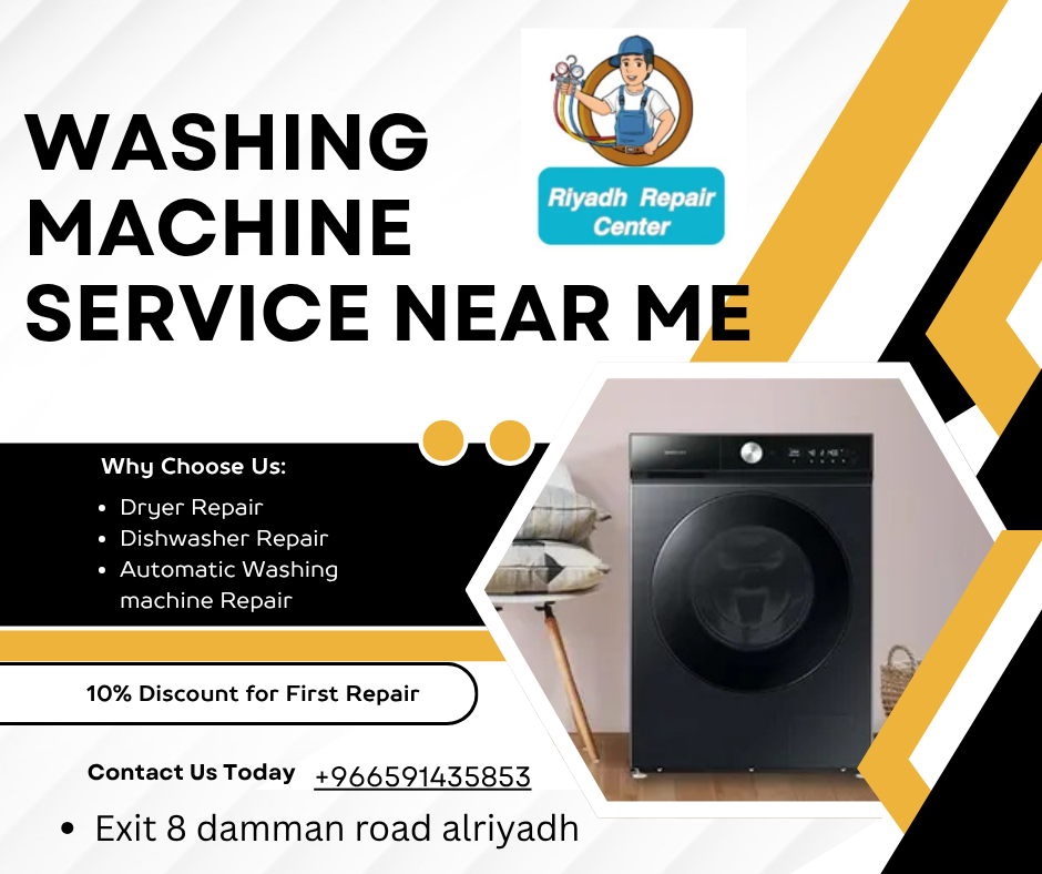 Washing machine service near me