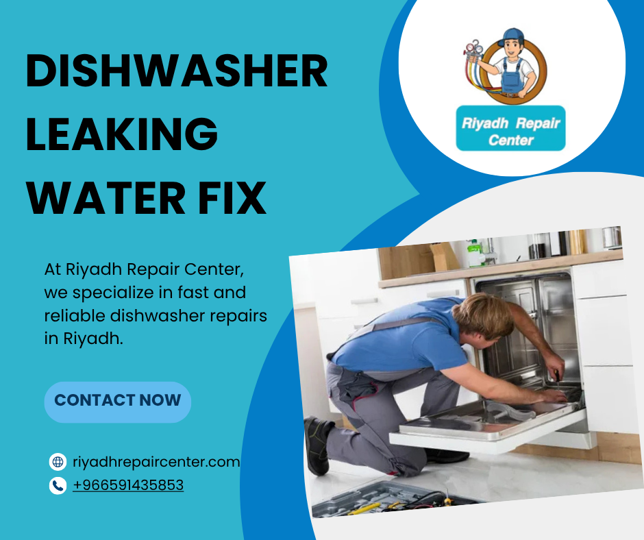 Dishwasher leaking water fix
