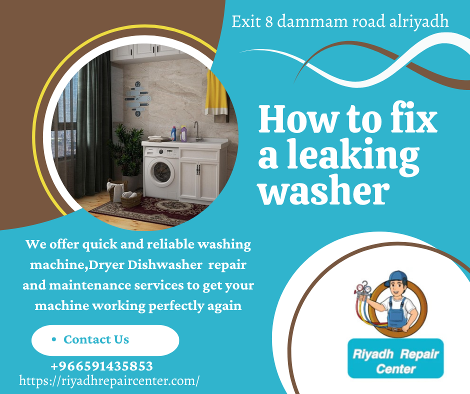 How to fix a leaking washer